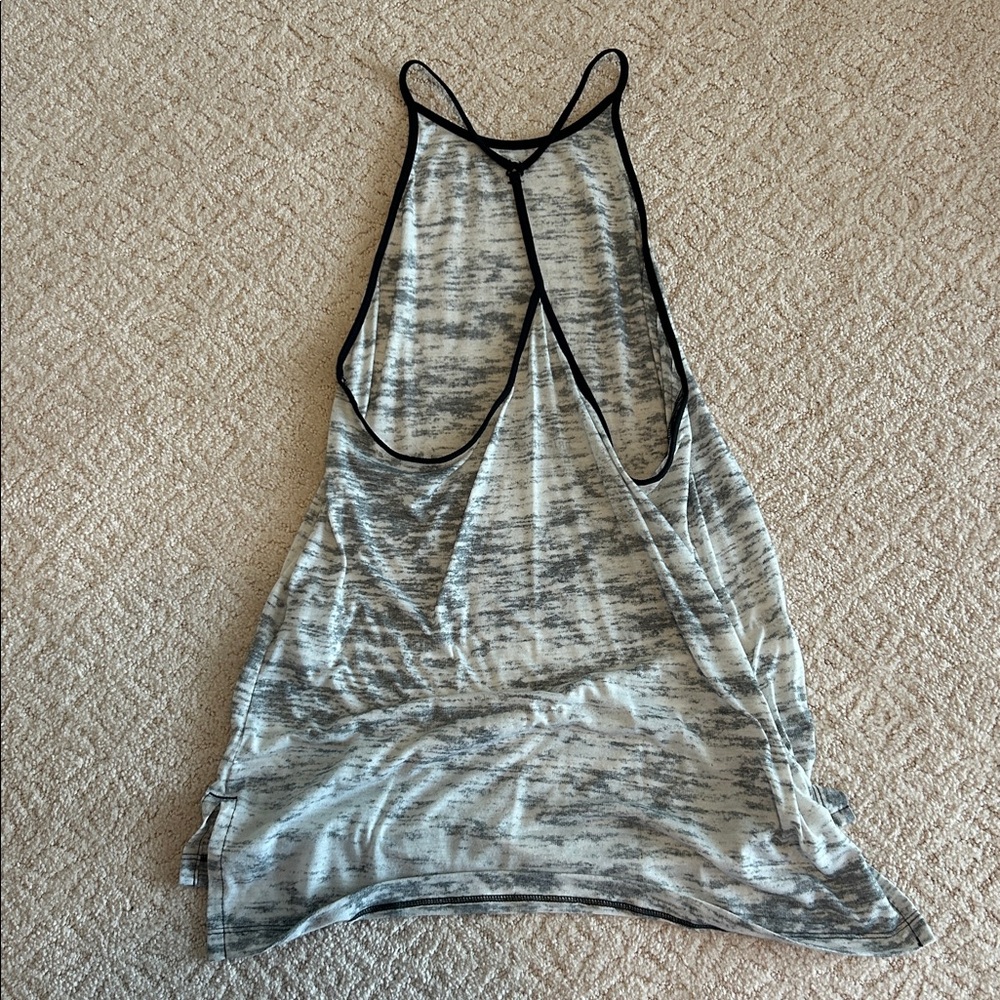Nike Grey Racerback Tank Top - Picture 2 of 3